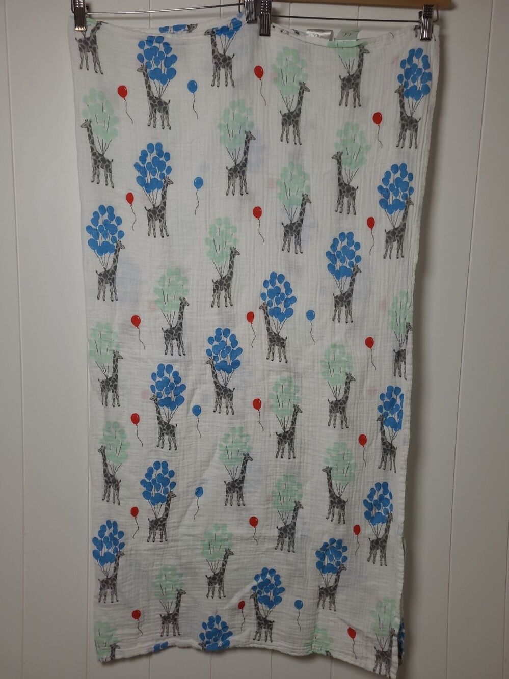Aden Anais Muslin Swaddle Blankets Giraffe 45” x 42”